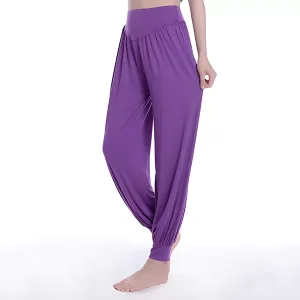 yogabroek, dames yogabroek, sportbroek, losse yogabroek