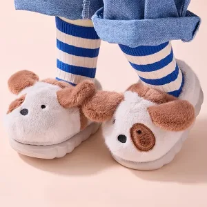 kinderpantoffels, schattige pantoffels, warme pantoffels, cartoonpantoffels, huisschoenen, katoenen pantoffels