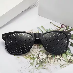 pinhole glasses, eye protection glasses, anti fatigue glasses, mesh glasses, eye care glasses