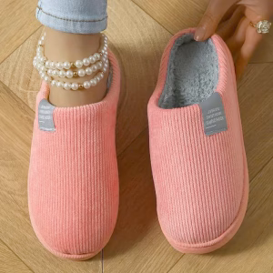 plush slippers, shock abdorbing slippers, non-slip slippers, comfy slippers, house shoes,