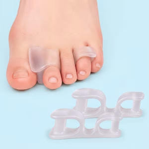gel toe straightener, toe separator, bunion correction, toe spacer, toe separator, toe spacer, toe straightener, silicone toe separator, toe separator for bunions, toe spacer for bunions