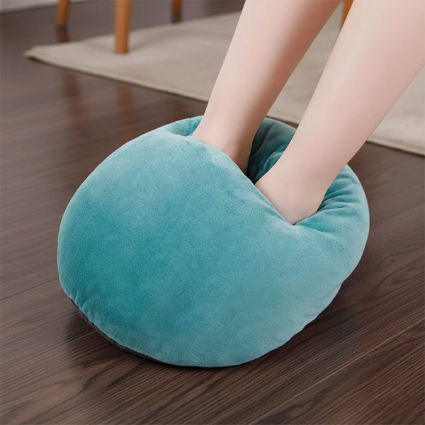 electric foot warmer, foot warmer, heated foot warmer, foot heater, heating pad for feet, feet warmer for bed, under desk foot warmer