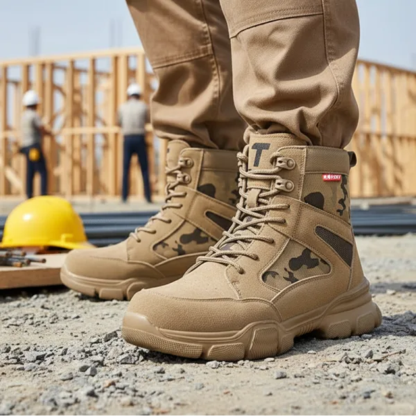 safety work shoes, indestructable boots, steel toe work shoes, safety shoes, tactical boots