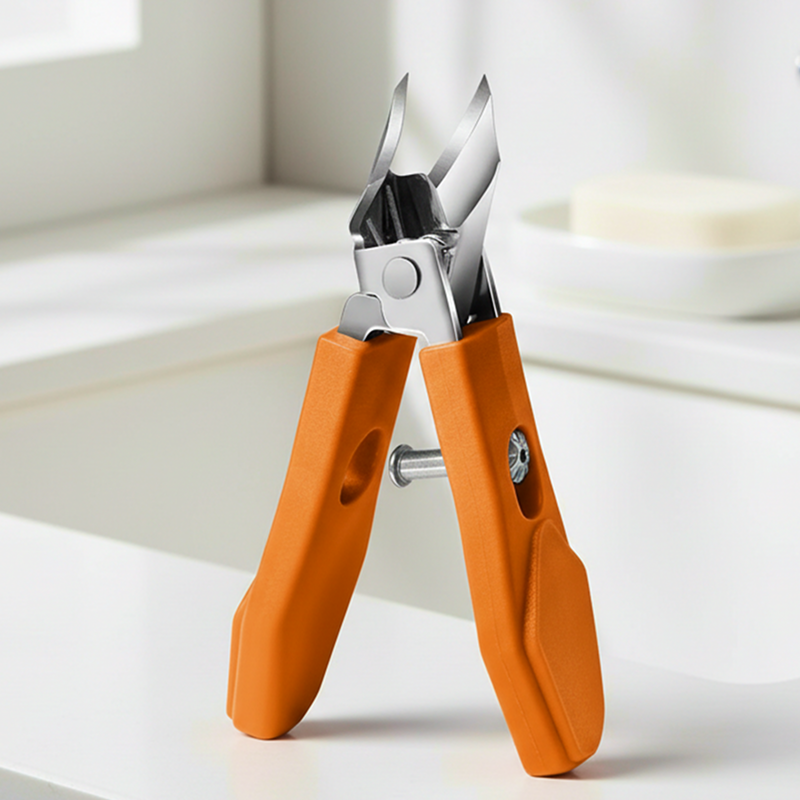 Roestvrijstalen schuine nagelknipper