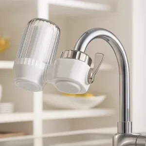 tap water filter, faucet water filter, faucet water purifier, faucet mounted water filter