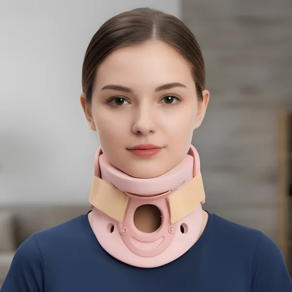 neck brace, cervical collar, neck support, neck support brace, foam neck brace, adjustable neck brace