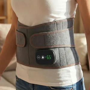 lower back heating pad, heated back massager, lower back massager, heat massager, heating belt, lumbar massager, massage belt, waist support, waist brace, waist massager